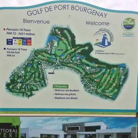 2 Pieces Port-bourgenay 31m2 - Acces Piscine Inclus Апартаменты